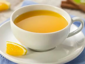 Té de naranja y jengibre Té de naranja y jengibre