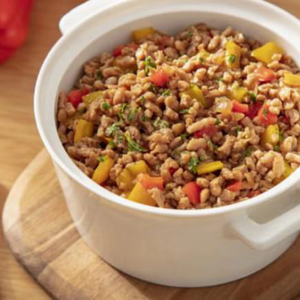 Carne molida de soya