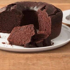 Pastel sencillo de chocolate