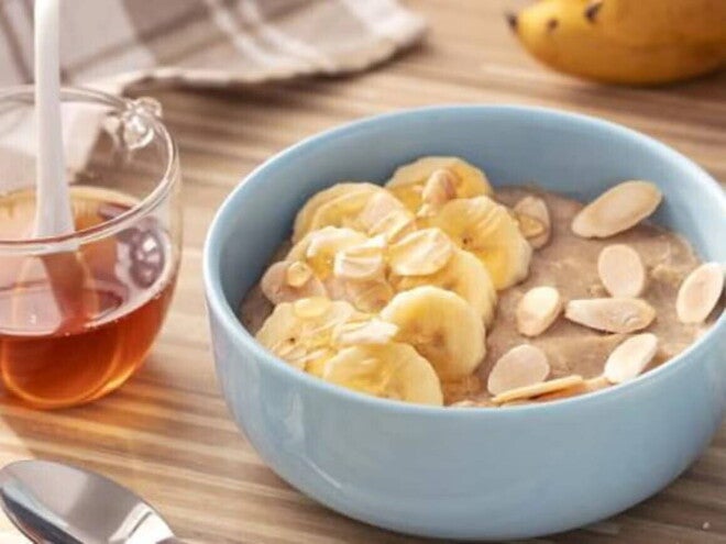 Papilla de avena con plátano Papilla de avena con plátano