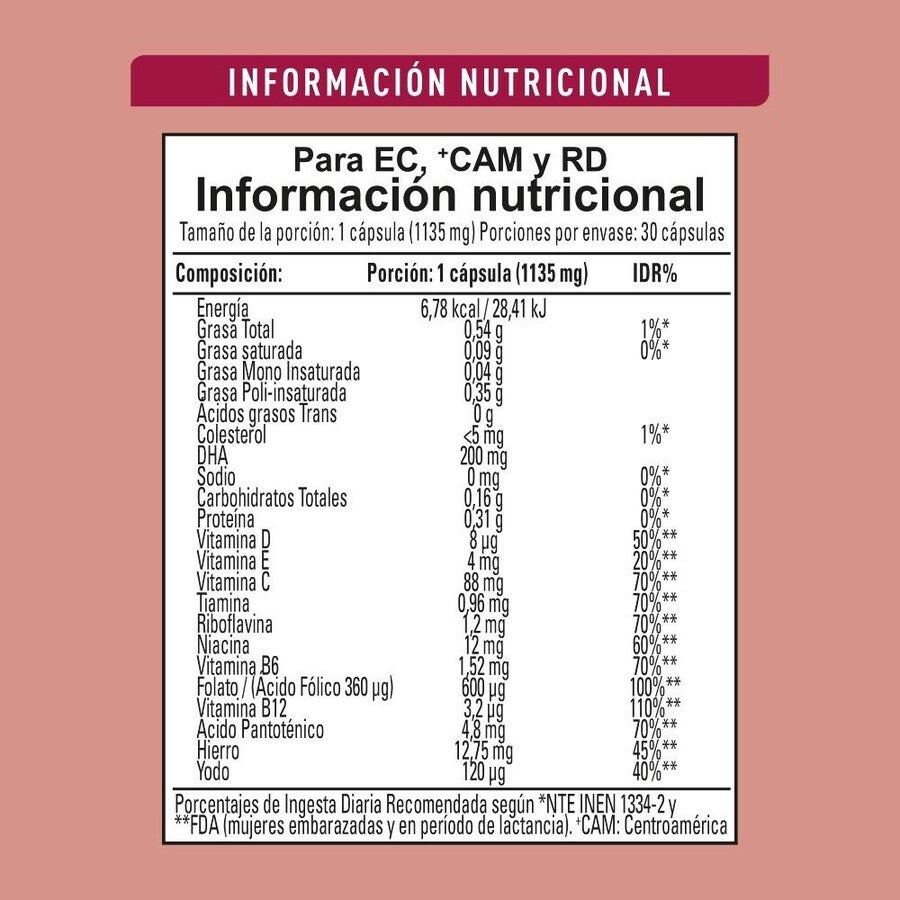 NESTLÉ® MATERNA® DHA